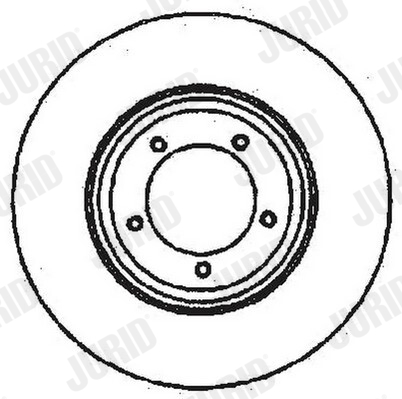 JURID 561352JC-1 Δισκόπλακα for LAND ROVER
