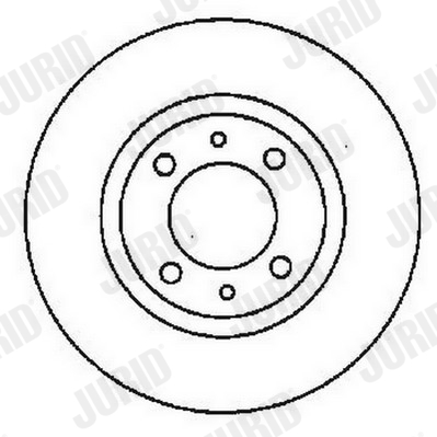 JURID 561595JC Discofreno-Discofreno-Ricambi Euro