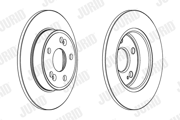 JURID 561597JC Discofreno-Discofreno-Ricambi Euro