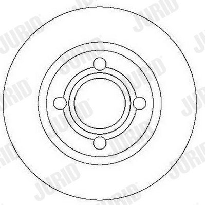 JURID 561689JC Discofreno-Discofreno-Ricambi Euro