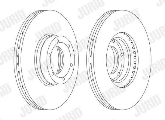 JURID 562105JC Discofreno-Discofreno-Ricambi Euro