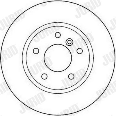 JURID 562110J-1 Δισκόπλακα for LAND ROVER