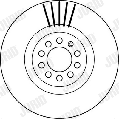 JURID 562132JC Discofreno-Discofreno-Ricambi Euro