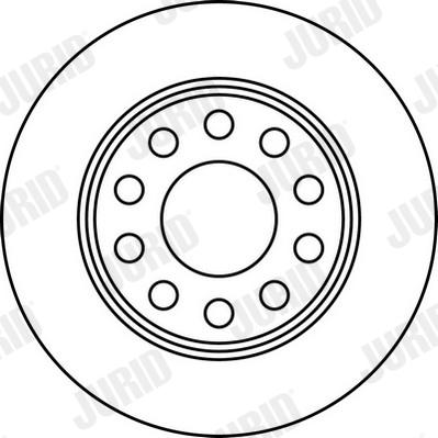 JURID 562191JC Discofreno-Discofreno-Ricambi Euro