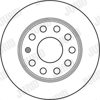 JURID 562236JC Discofreno-Discofreno-Ricambi Euro