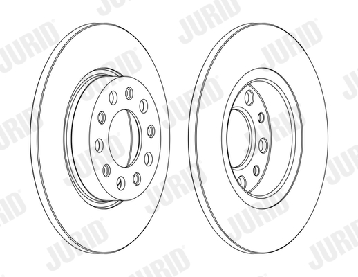 JURID 562301JC Discofreno-Discofreno-Ricambi Euro