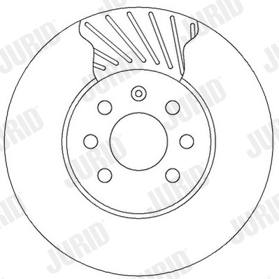 JURID 562315JC Discofreno-Discofreno-Ricambi Euro