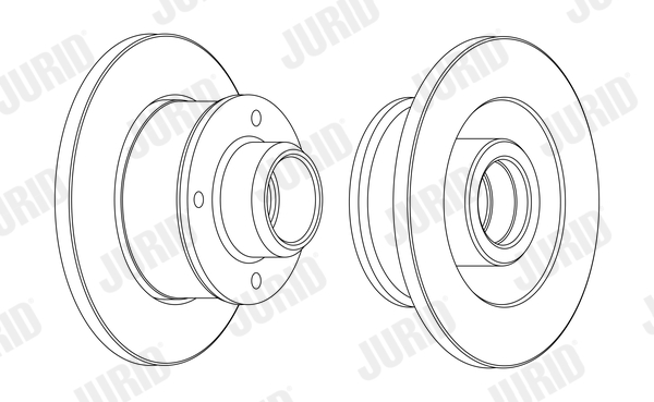 JURID 562372JC Discofreno-Discofreno-Ricambi Euro