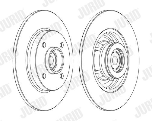 JURID 562373J-1 Discofreno-Discofreno-Ricambi Euro