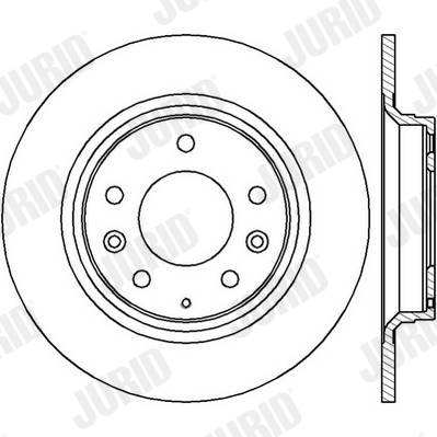 JURID 562416JC Discofreno-Discofreno-Ricambi Euro