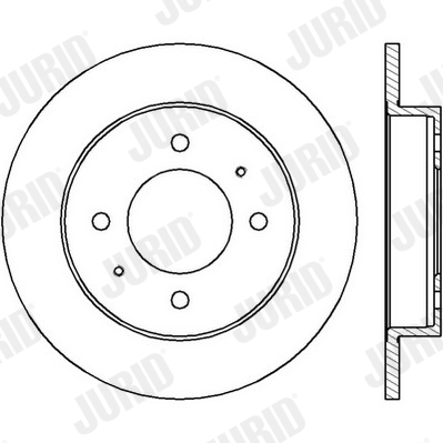 JURID 562419JC Discofreno-Discofreno-Ricambi Euro