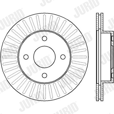 JURID 562426JC Discofreno-Discofreno-Ricambi Euro