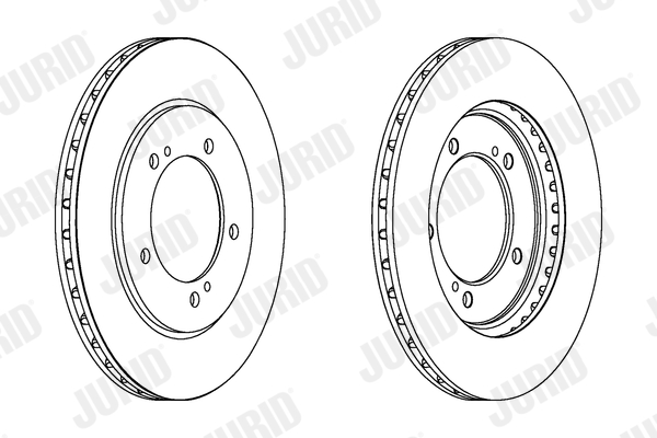 JURID 562445JC Discofreno-Discofreno-Ricambi Euro