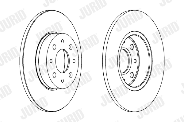 JURID 562500JC Discofreno-Discofreno-Ricambi Euro