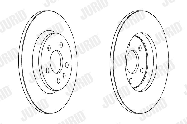 JURID 562505JC Δισκόπλακα