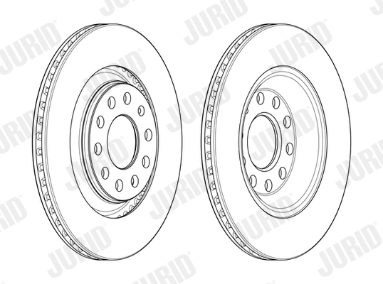 JURID 562510JC Discofreno-Discofreno-Ricambi Euro