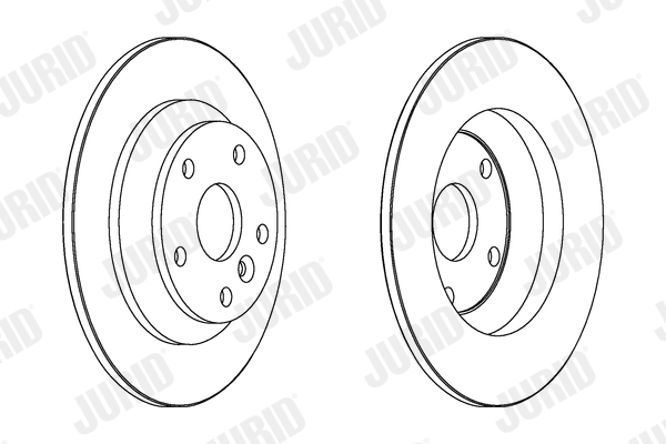 JURID 562536JC Discofreno-Discofreno-Ricambi Euro