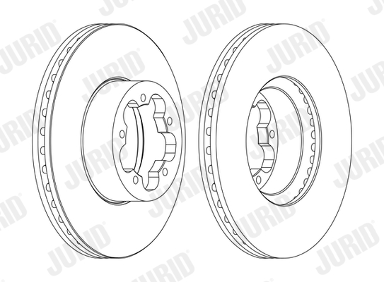 JURID 562540JC-1 Discofreno-Discofreno-Ricambi Euro