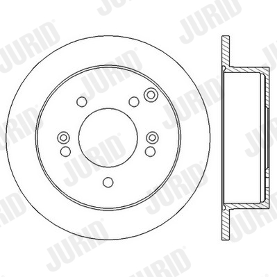 JURID 562552JC Discofreno-Discofreno-Ricambi Euro