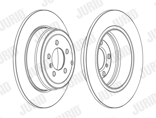 JURID 562558JC Discofreno-Discofreno-Ricambi Euro