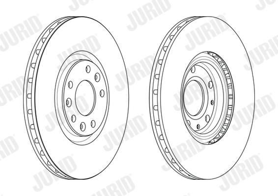 JURID 562715JC Discofreno-Discofreno-Ricambi Euro