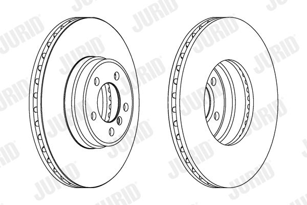 JURID 562899JC-1 Δισκόπλακα for LAND ROVER