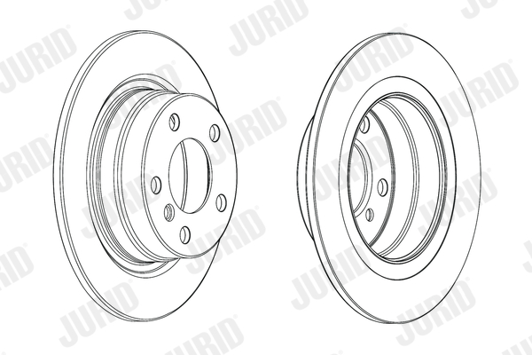 JURID 562905JC Discofreno-Discofreno-Ricambi Euro