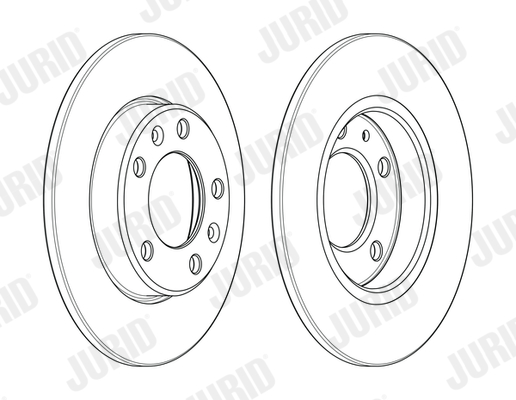 JURID 562996JC Discofreno-Discofreno-Ricambi Euro