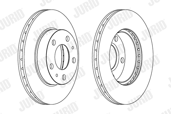 JURID 563021J Discofreno-Discofreno-Ricambi Euro