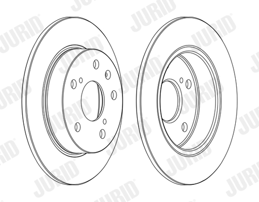 JURID 563141JC Discofreno-Discofreno-Ricambi Euro