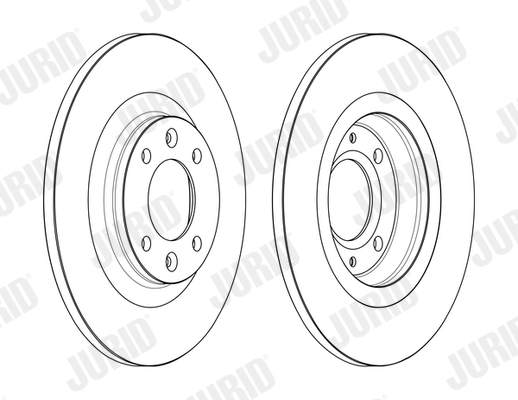 JURID 563162JC Discofreno-Discofreno-Ricambi Euro