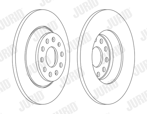 JURID 563168JC Discofreno-Discofreno-Ricambi Euro