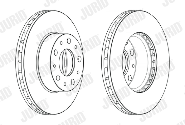 JURID 563223J Discofreno-Discofreno-Ricambi Euro