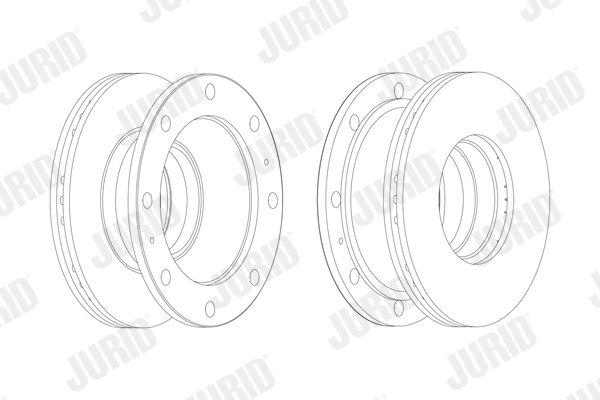 JURID 567116J Discofreno-Discofreno-Ricambi Euro