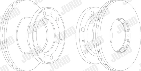 JURID 567119J Discofreno-Discofreno-Ricambi Euro