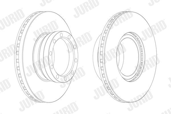 JURID 567401J Discofreno-Discofreno-Ricambi Euro