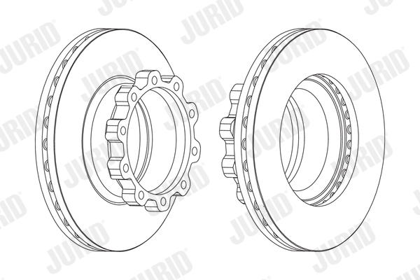 JURID 567500J Δισκόπλακα