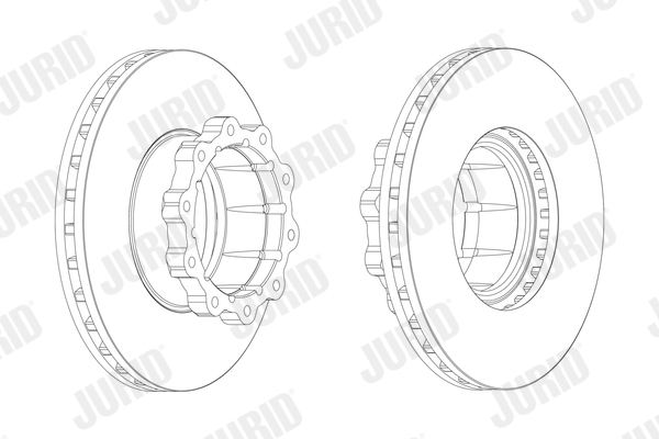 JURID 567555J Discofreno-Discofreno-Ricambi Euro