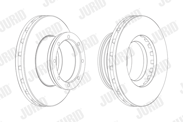 JURID 567765J Discofreno-Discofreno-Ricambi Euro