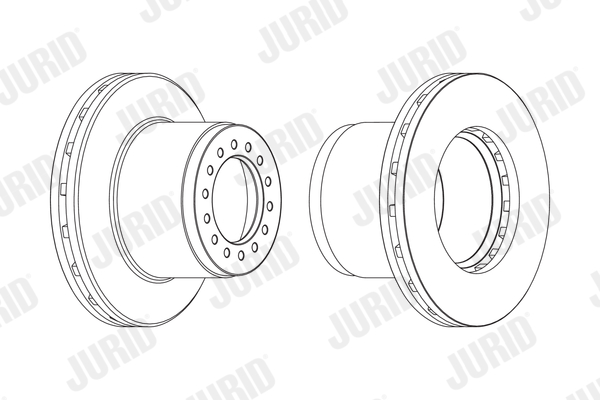 JURID 567766J Discofreno-Discofreno-Ricambi Euro