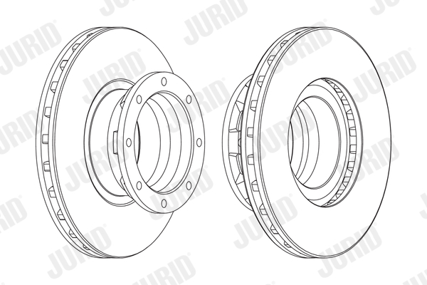 JURID 567768J Discofreno-Discofreno-Ricambi Euro