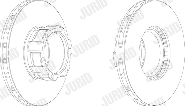 JURID 567770J Discofreno-Discofreno-Ricambi Euro