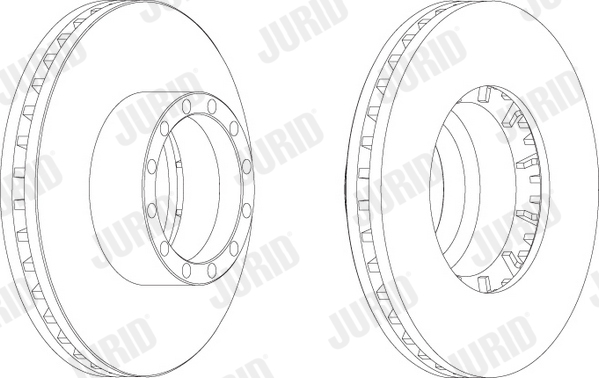 JURID 567802J Discofreno-Discofreno-Ricambi Euro