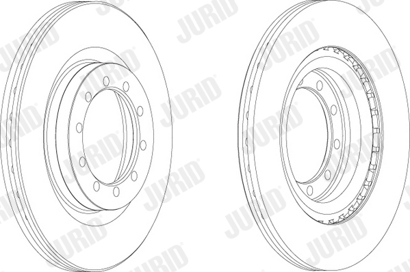 JURID 569101J Discofreno-Discofreno-Ricambi Euro