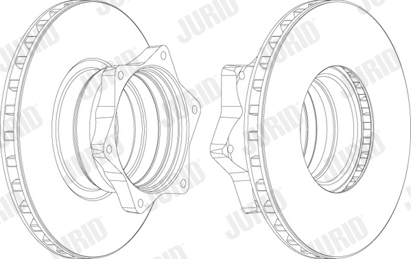 JURID 569112J Discofreno-Discofreno-Ricambi Euro