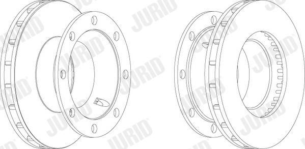 JURID 569123J Discofreno-Discofreno-Ricambi Euro