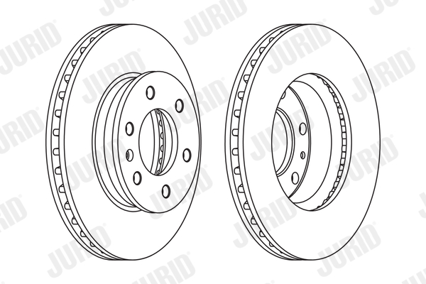 JURID 569136J Discofreno-Discofreno-Ricambi Euro