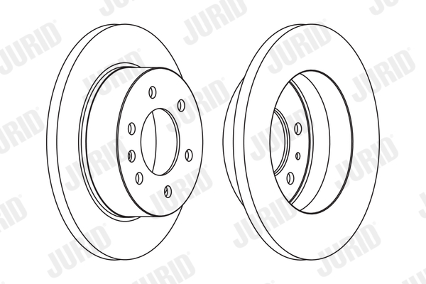 JURID 569137J Discofreno-Discofreno-Ricambi Euro