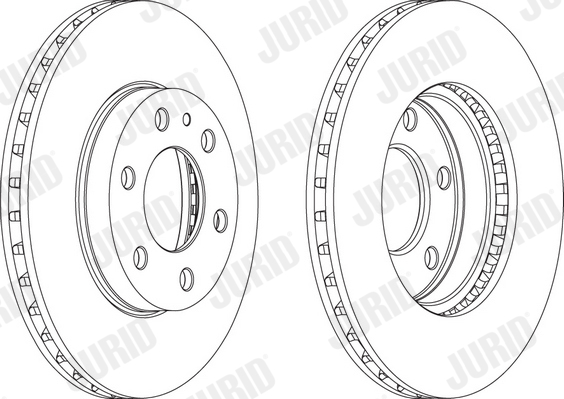 JURID 569165J Discofreno-Discofreno-Ricambi Euro