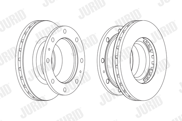 JURID 569171J Discofreno-Discofreno-Ricambi Euro